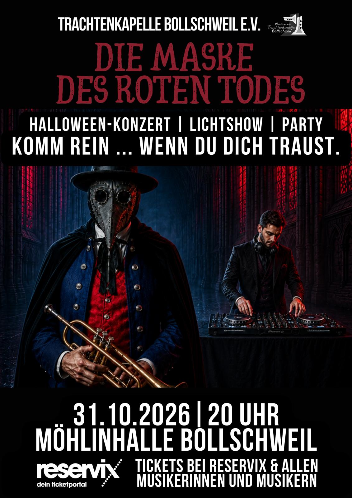 Flyer Halloween Konzert